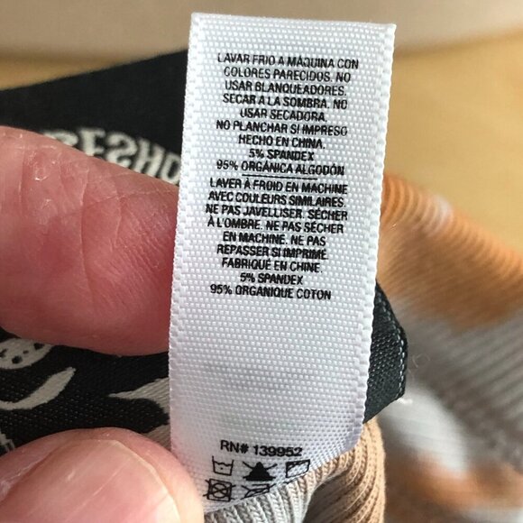 Shelbe Shop Earth Cropped Ribbed Tank Top - Tie Dye Organic Cotton - Picture 9 of 9